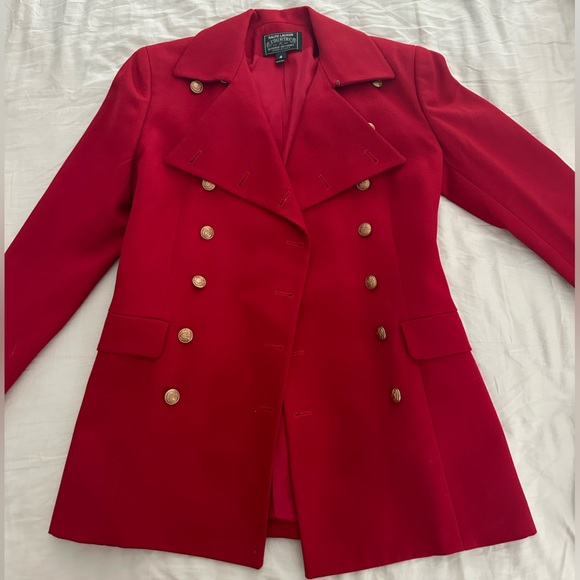 Ralph Lauren Jackets & Blazers - Ralph Lauren Country Authentic Dry Goods Jacket in Red, size 4